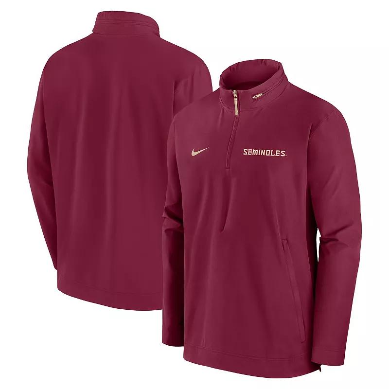 USC Trojans Sideline Coach Nike Mens College 1/2-Zip Hooded Jacket | 02F008DBSCJ-MT3 Product Image