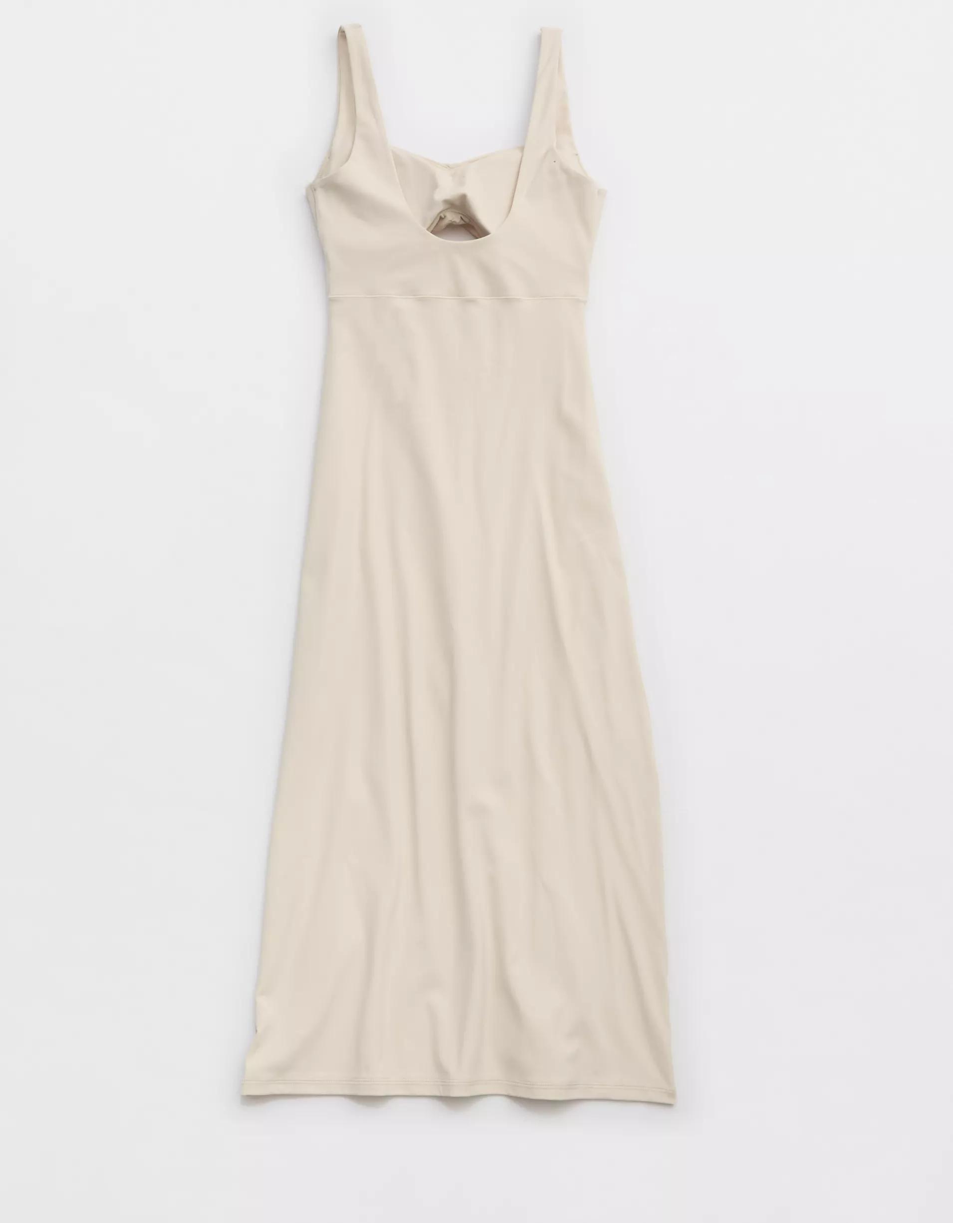 OFFLINE By Aerie Real Me XTRA Night Out Keyhole Midi Dress Product Image