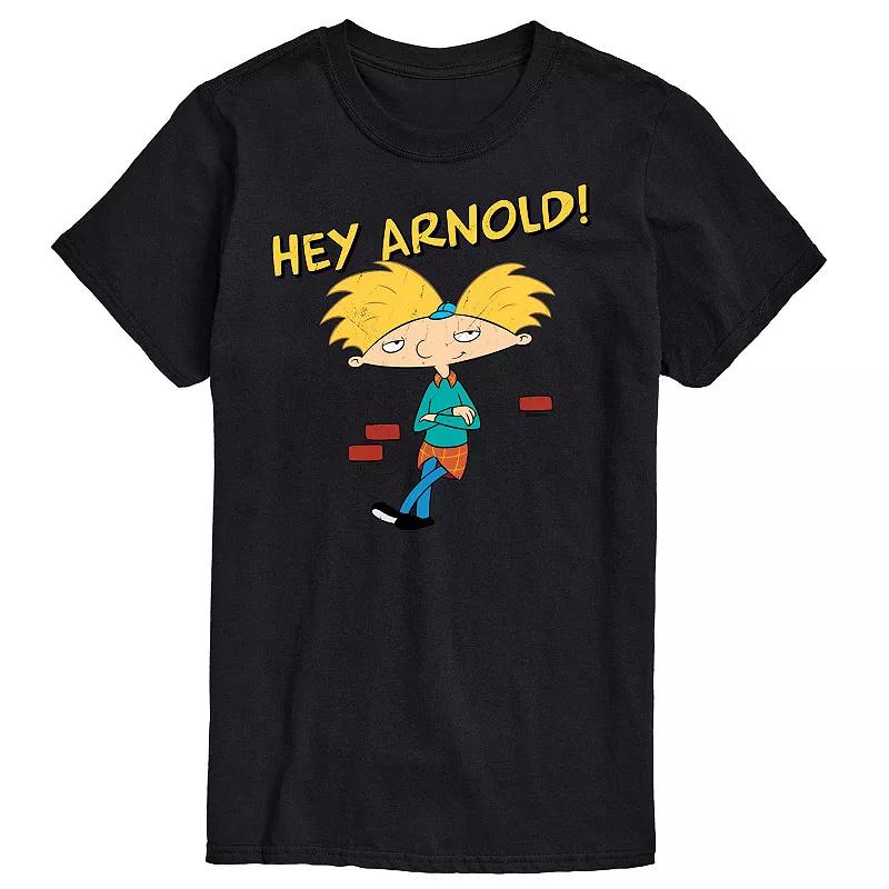 Big & Tall Hey Arnold! Cool Arnold Portrait Graphic Tee, Men's,  Product Image