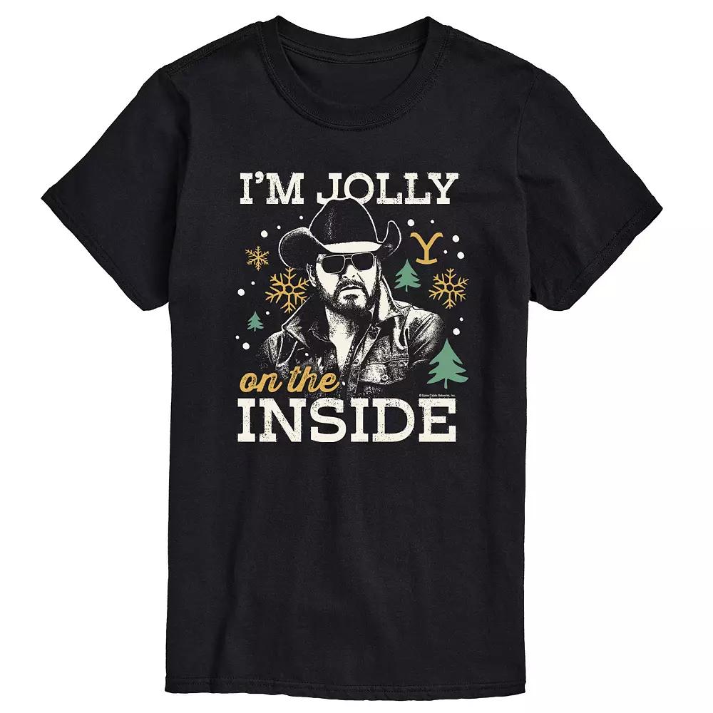 Men's Yellowstone Jolly On The Inside Graphic Tee,  Product Image