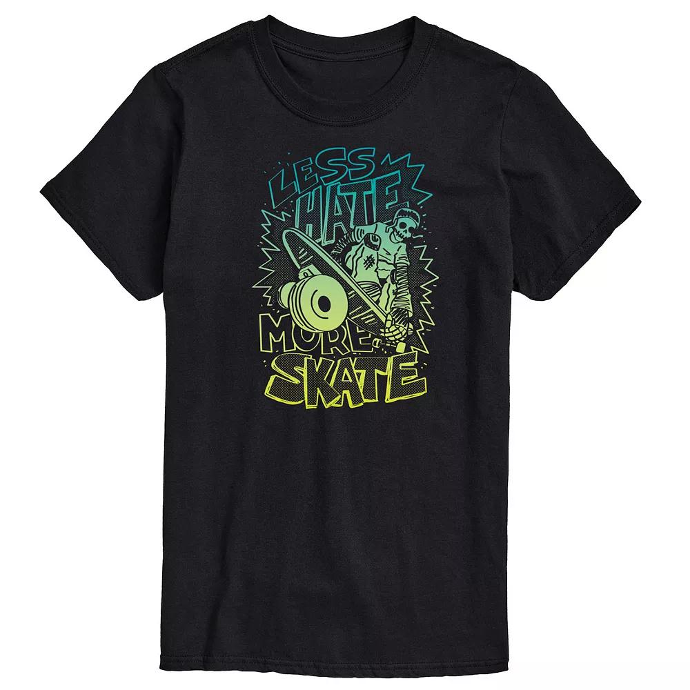 Men's Less Hate More Skate Graphic Tee,  Product Image