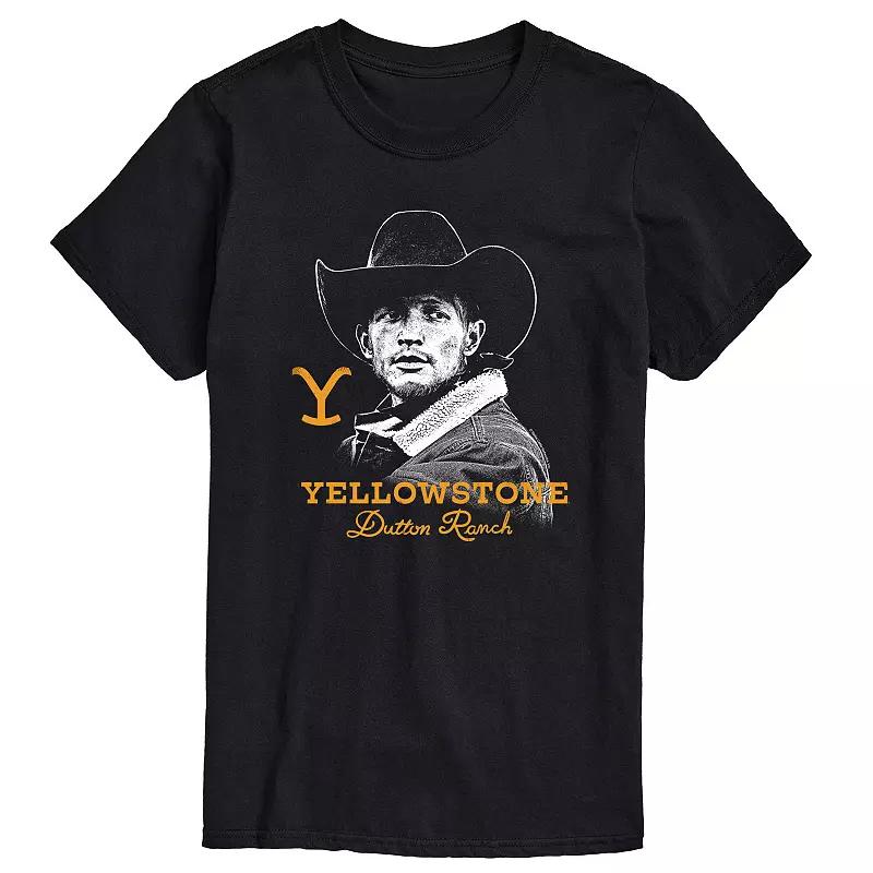 Big & Tall Yellowstone Jimmy Portrait Graphic Tee, Men's,  Product Image