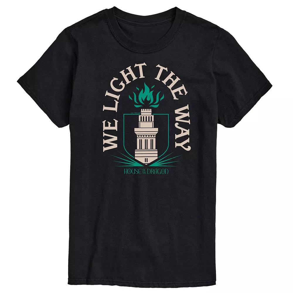 Men's House Of The Dragon We Light The Way Graphic Tee,  Product Image