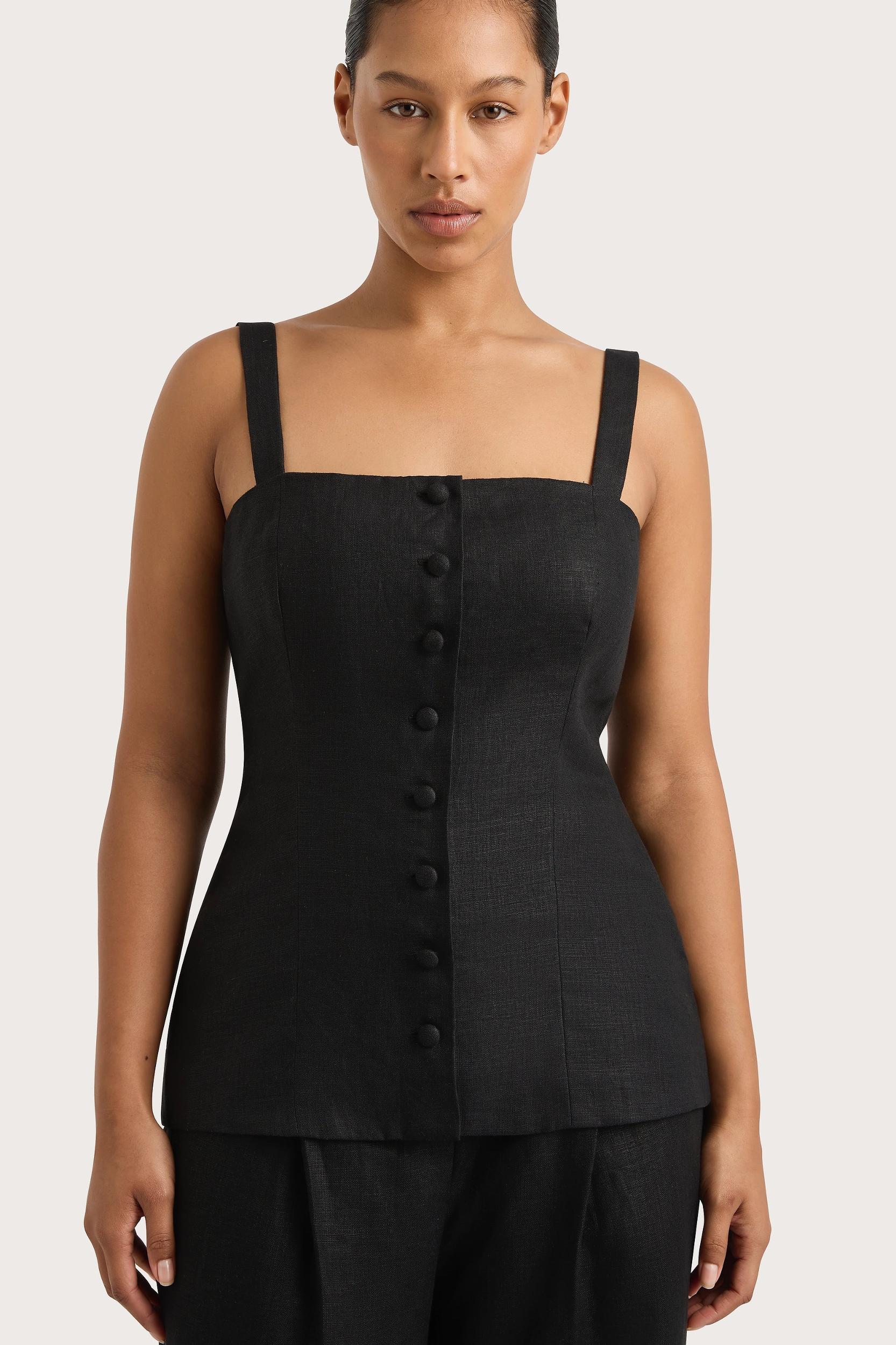 Corbiere Vest Black - Final Sale Product Image