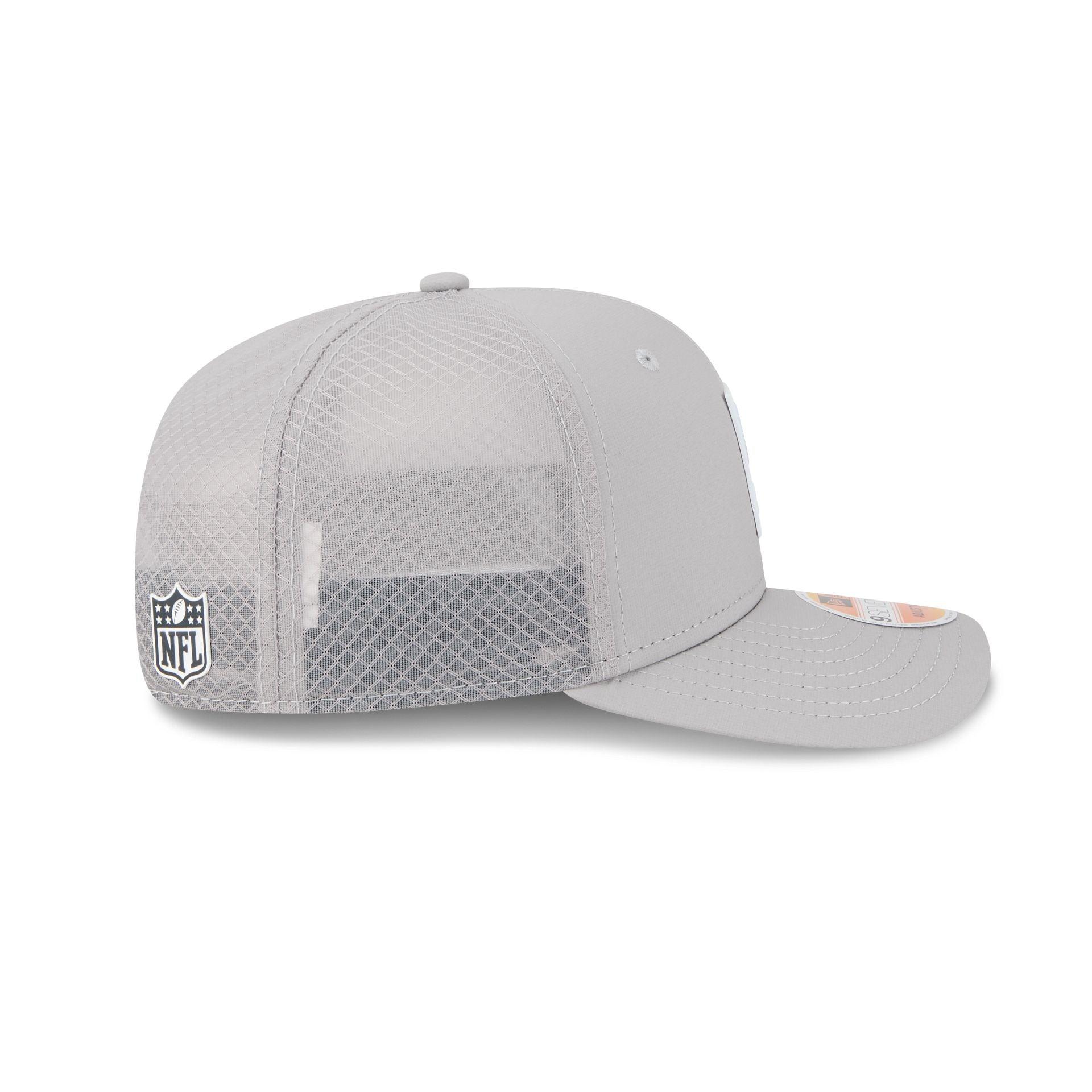 Chicago Bears 2025 Sideline Hot Weather Gray 9SEVENTY Trucker Hat Male Product Image
