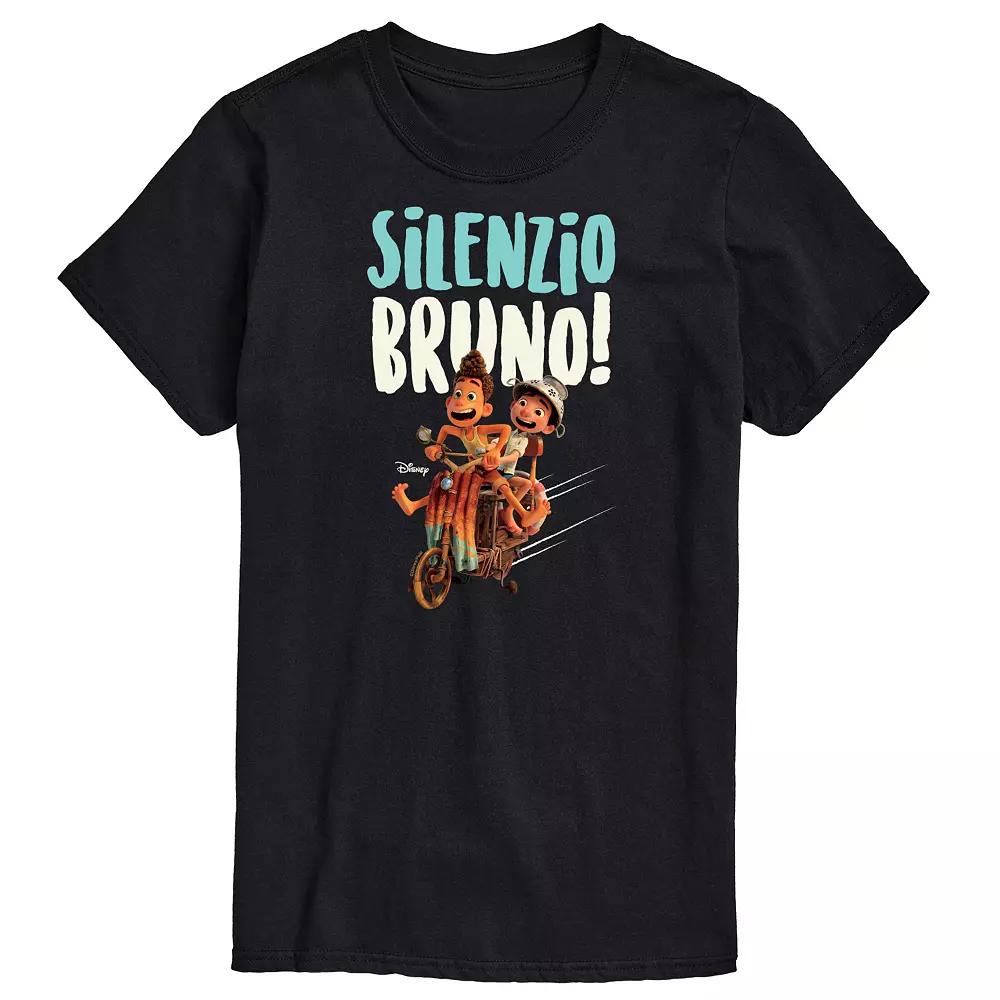 Disney / Pixar's Luca Big & Tall Silenzio Bruno Graphic Tee, Men's,  Product Image