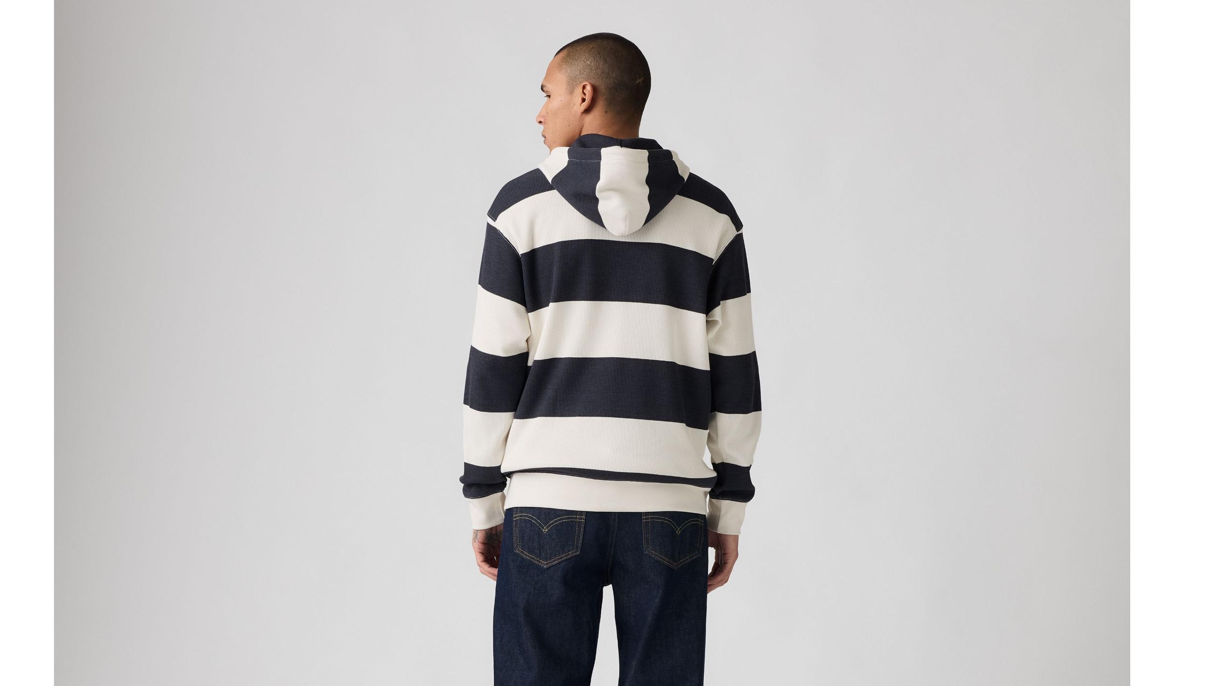 Thermal Rugby Hoodie Sweatshirt Product Image