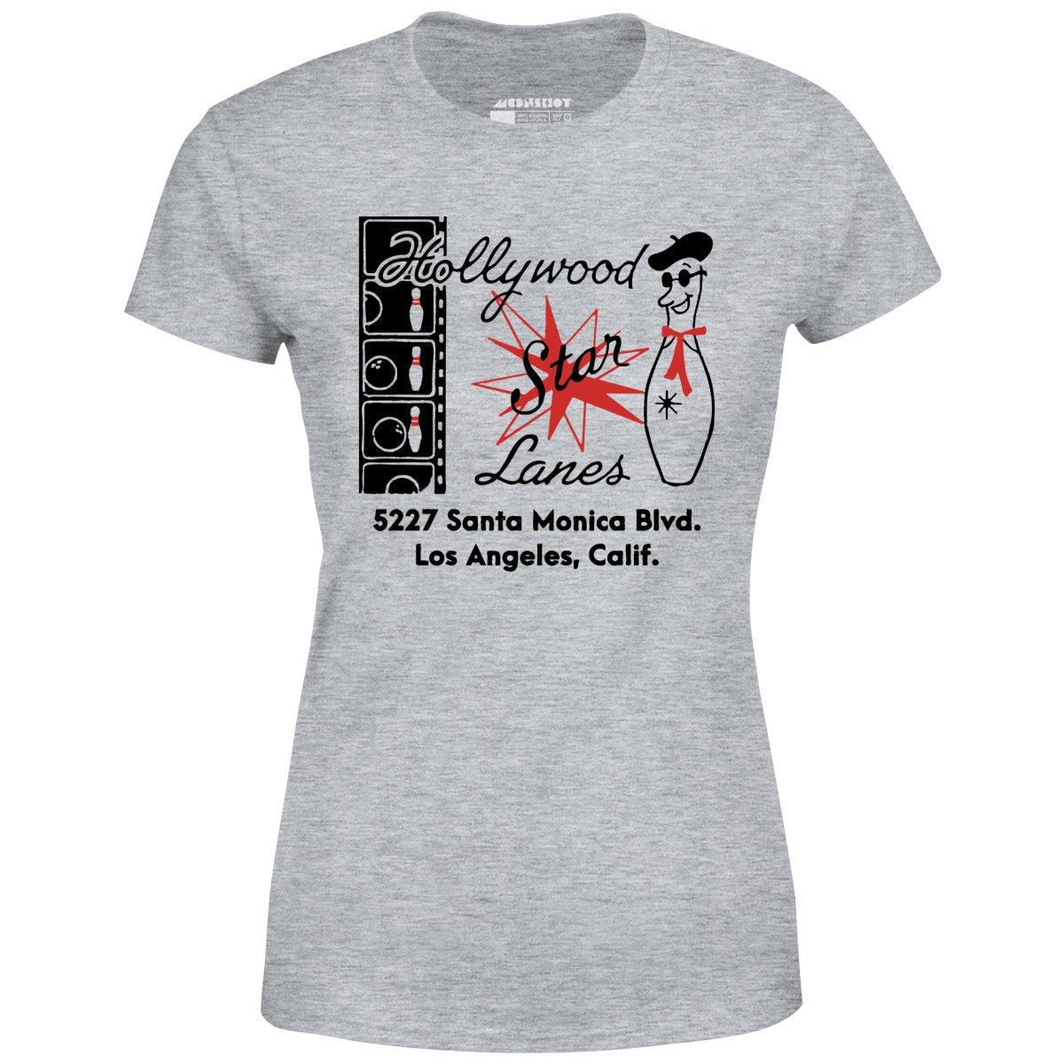 Hollywood Star Lanes - Los Angeles, CA - Vintage Bowling Alley - Women's T-Shirt Female Product Image