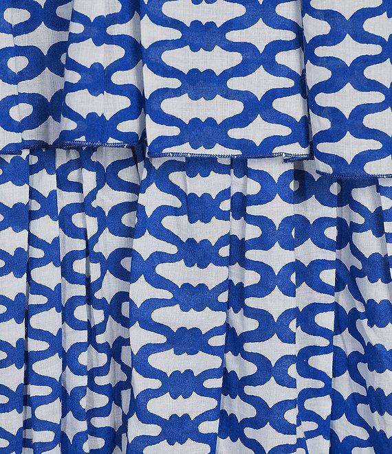 Ro's Garden Nevada Tiered V-Neck Sleeveless Maxi Dress Product Image