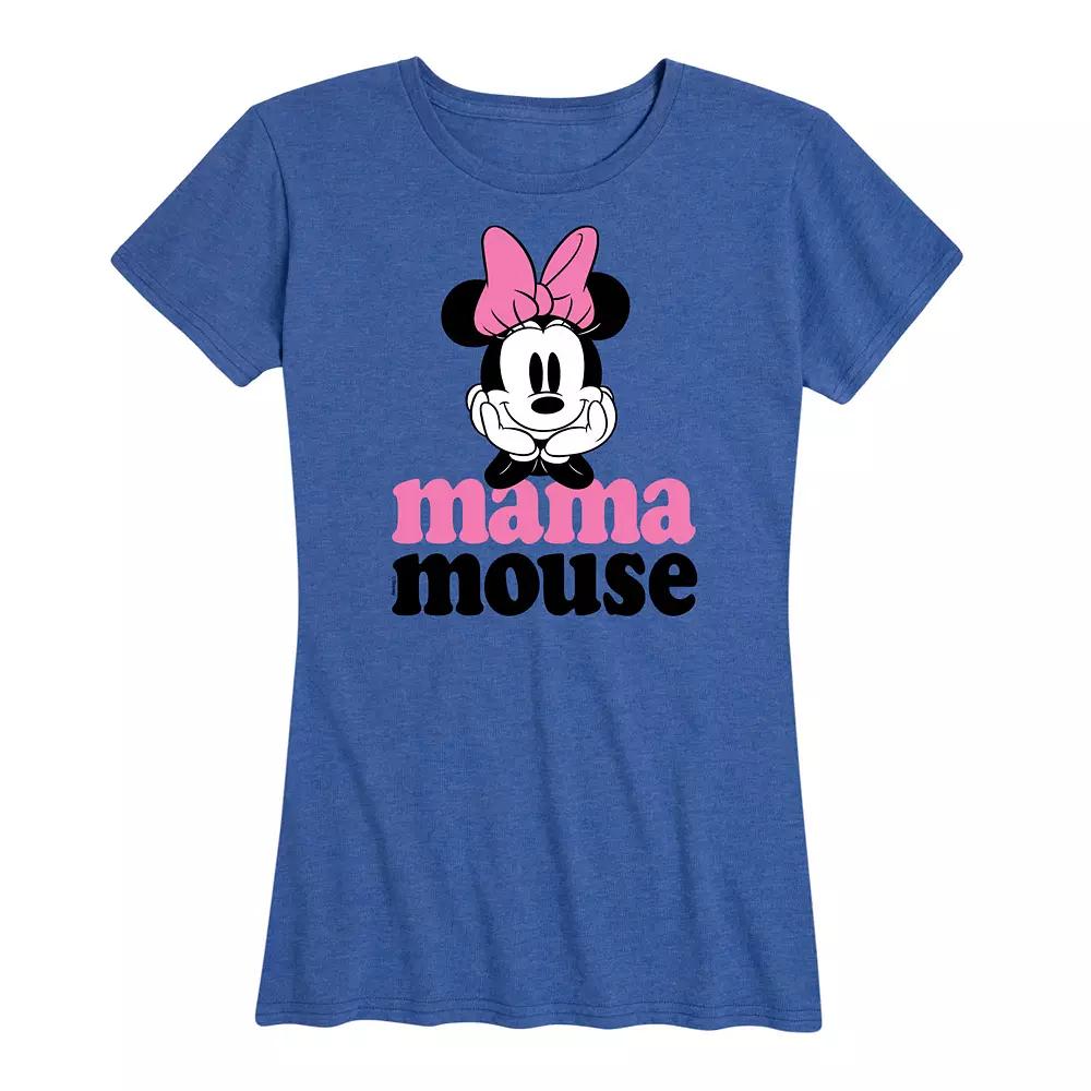 Disney's Minnie Mouse Women's Mama Graphic Tee,  Product Image