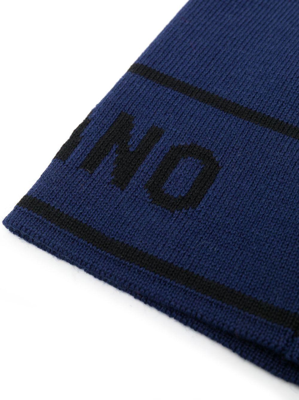 logo-intarsia knitted beanie Product Image