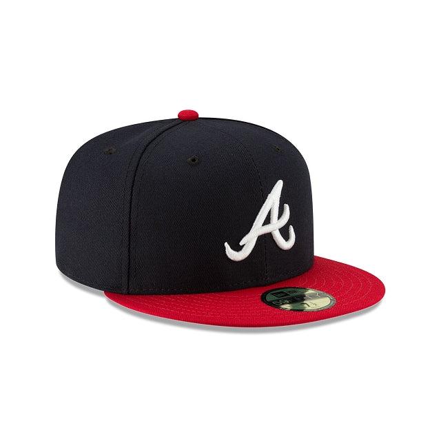 Atlanta Braves Authentic Collection Home 59FIFTY Fitted Hat Male Product Image