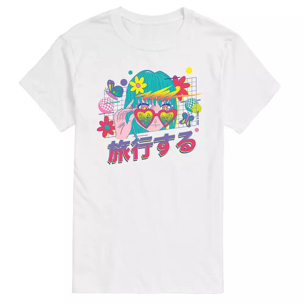 Men's Anime Take A Trip Tee,  Product Image
