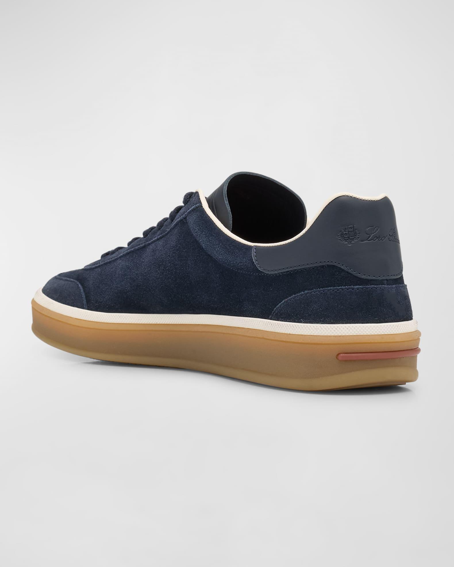 Men's Tennis Walk Suede Low-Top Sneakers Product Image