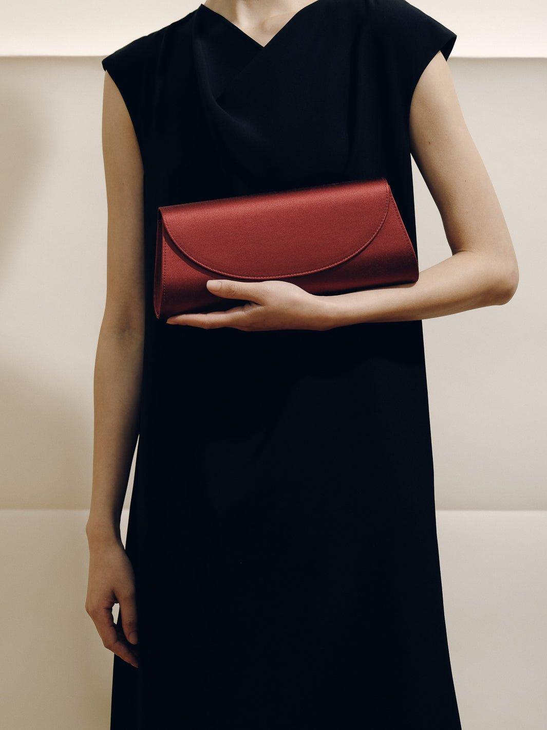 The Opera Clutch in Satin Product Image