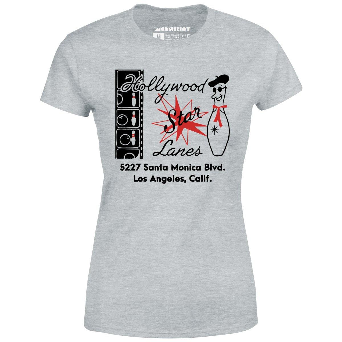Hollywood Star Lanes - Los Angeles, CA - Vintage Bowling Alley - Women's T-Shirt Female Product Image