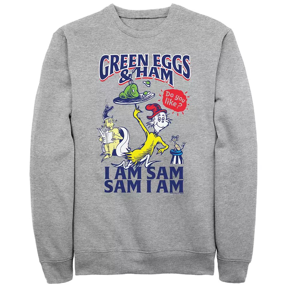 Men's Dr. Seuss Green Eggs And Ham Do you Like Them? Graphic Fleece,  Product Image