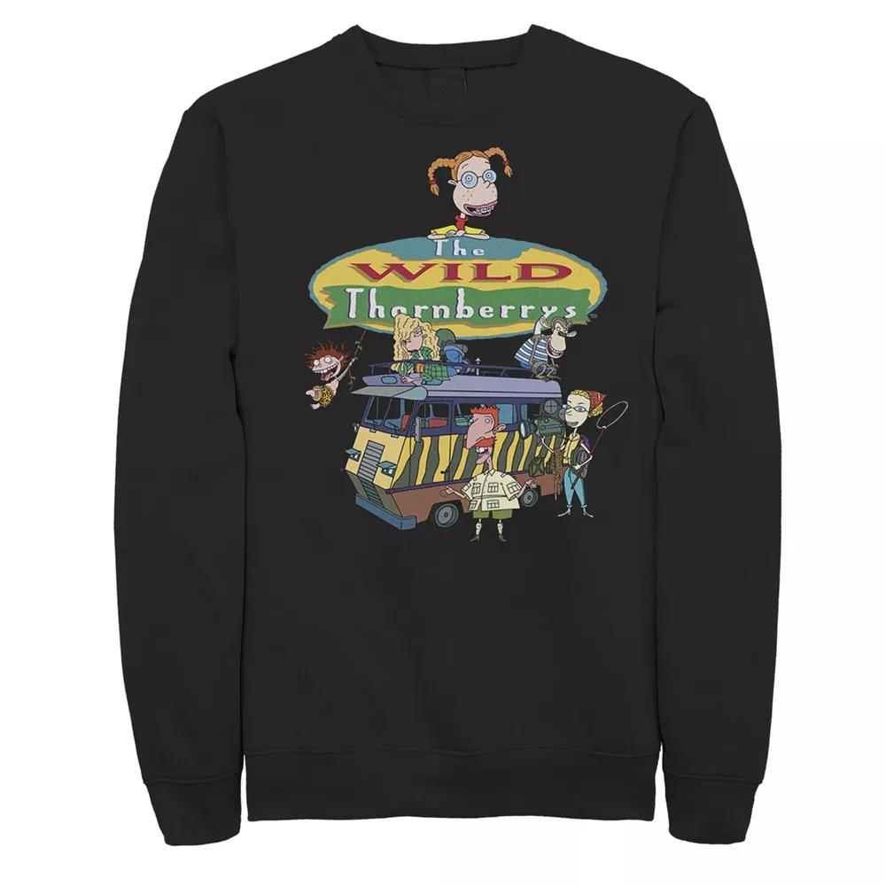 Men's Nickelodeon The Wild Thornberrys Family RV Logo Sweatshirt,  Product Image