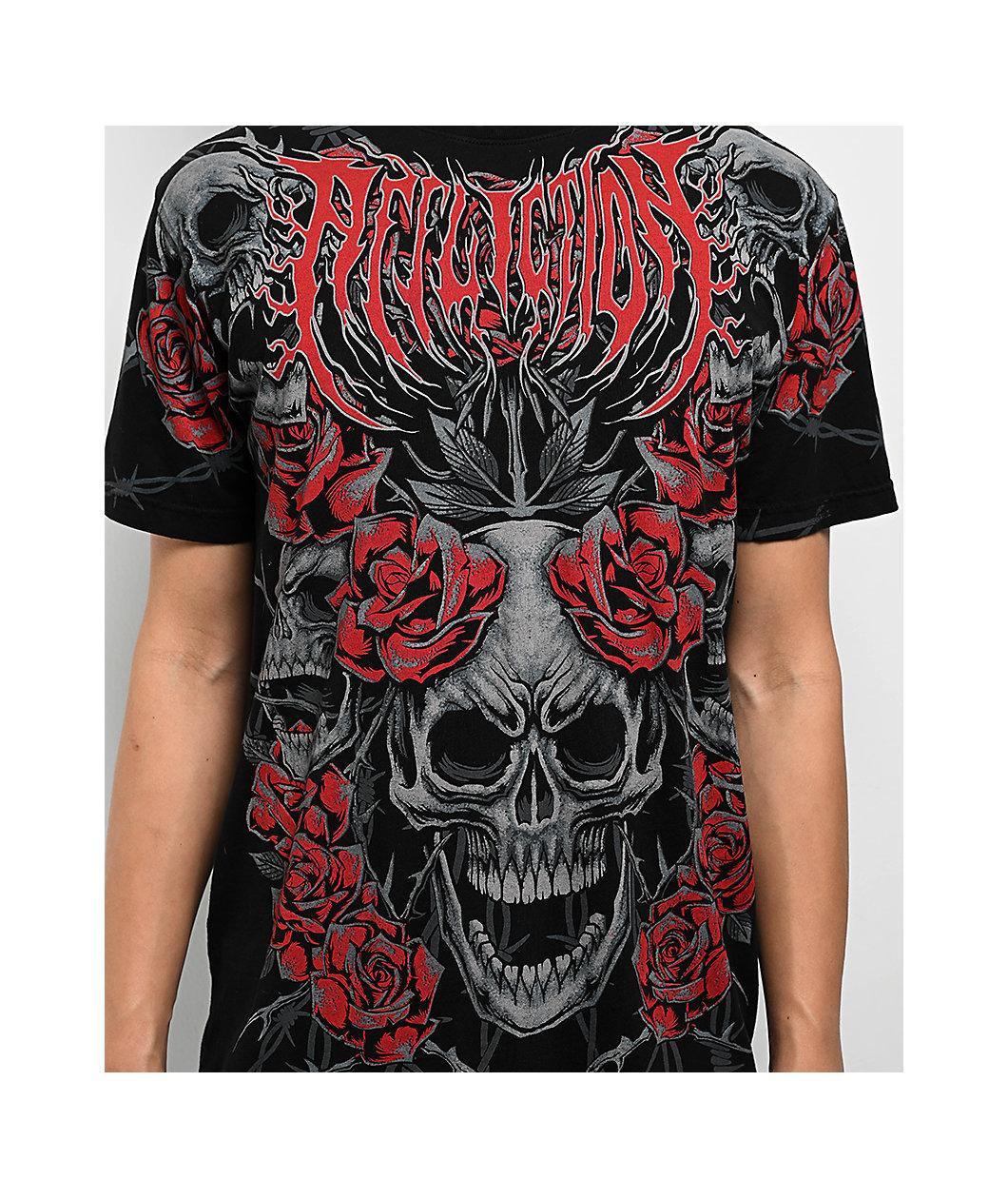 Affliction Bloodletter Black T-Shirt Product Image