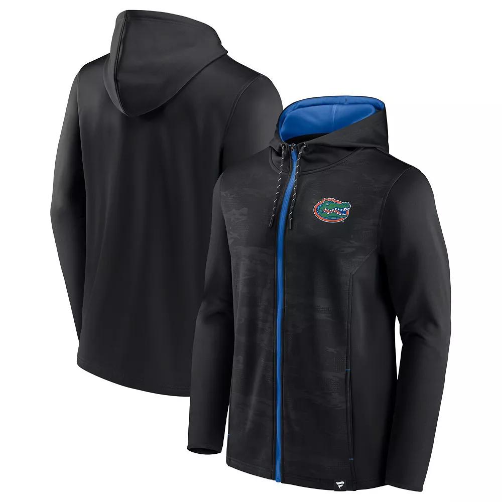 Men's Fanatics Branded Black Florida Gators Ball Carrier Full-Zip Hoodie, Size: Large Product Image