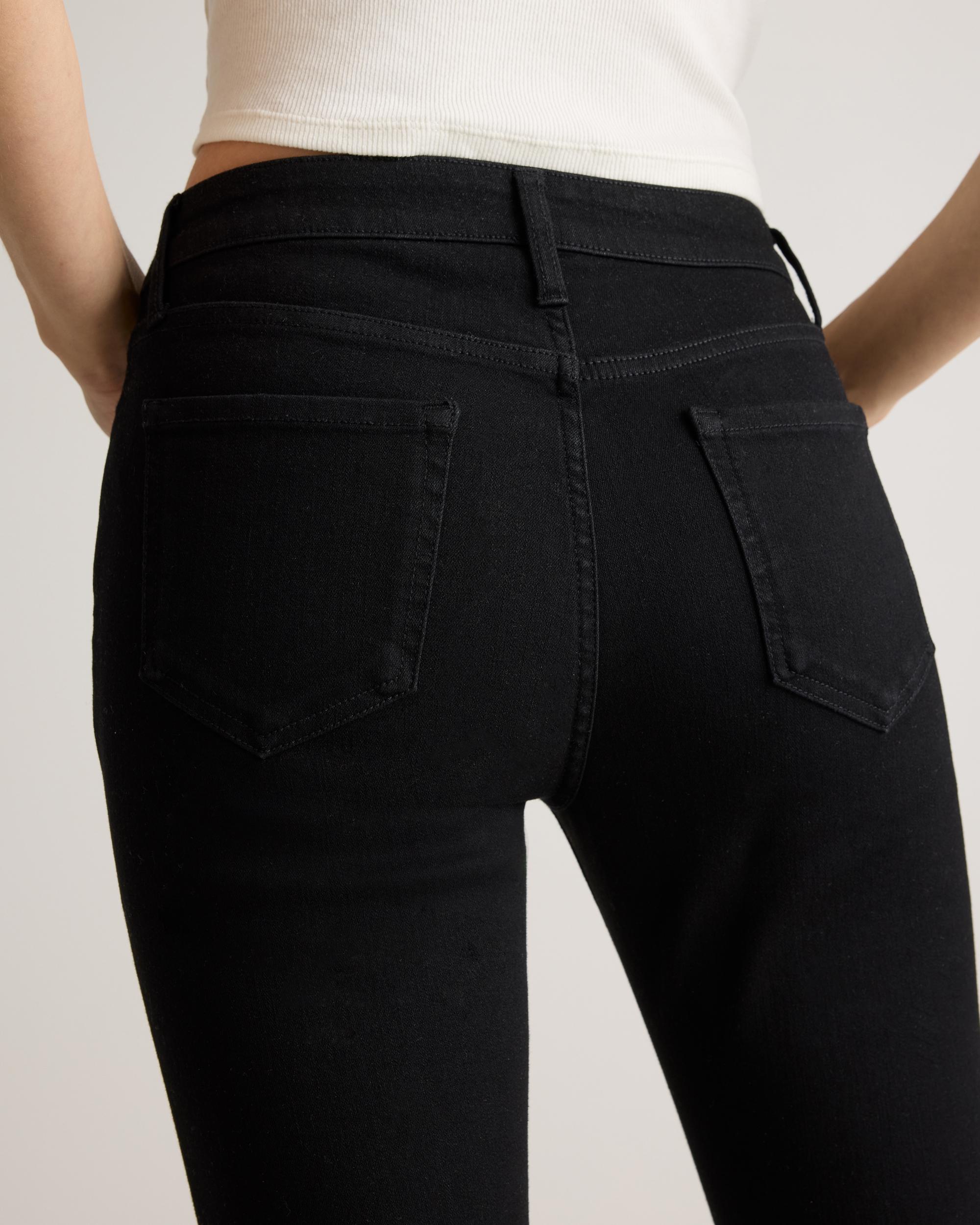 Quince | Women's Luna Stretch Flare Jeans Organic Cotton Product Image