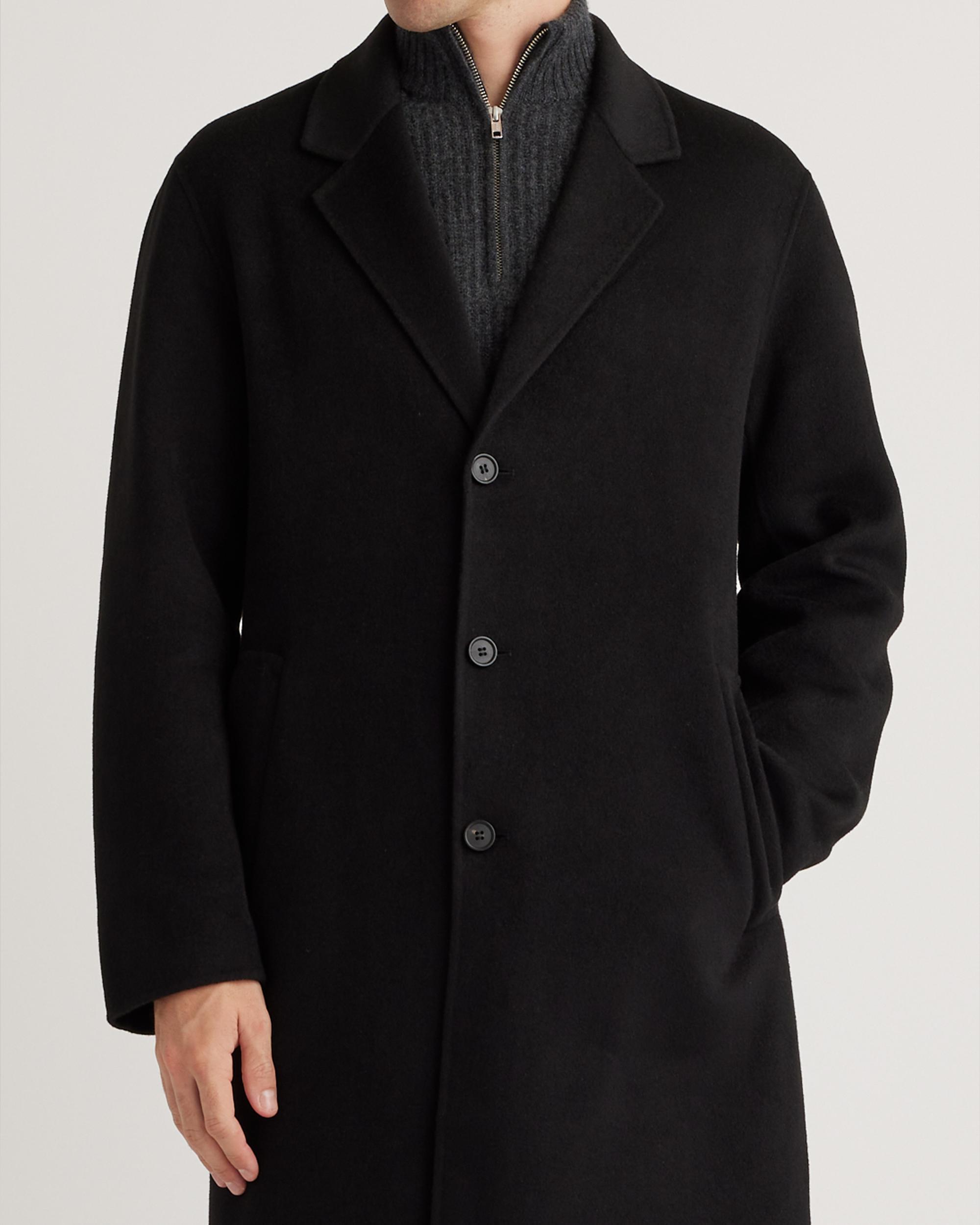Quince | Men's 100% Mongolian Cashmere Double-Faced Overcoat Product Image