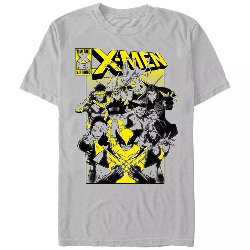 Men's X-Men Yellow Comic Cover Graphic Tee,  Product Image