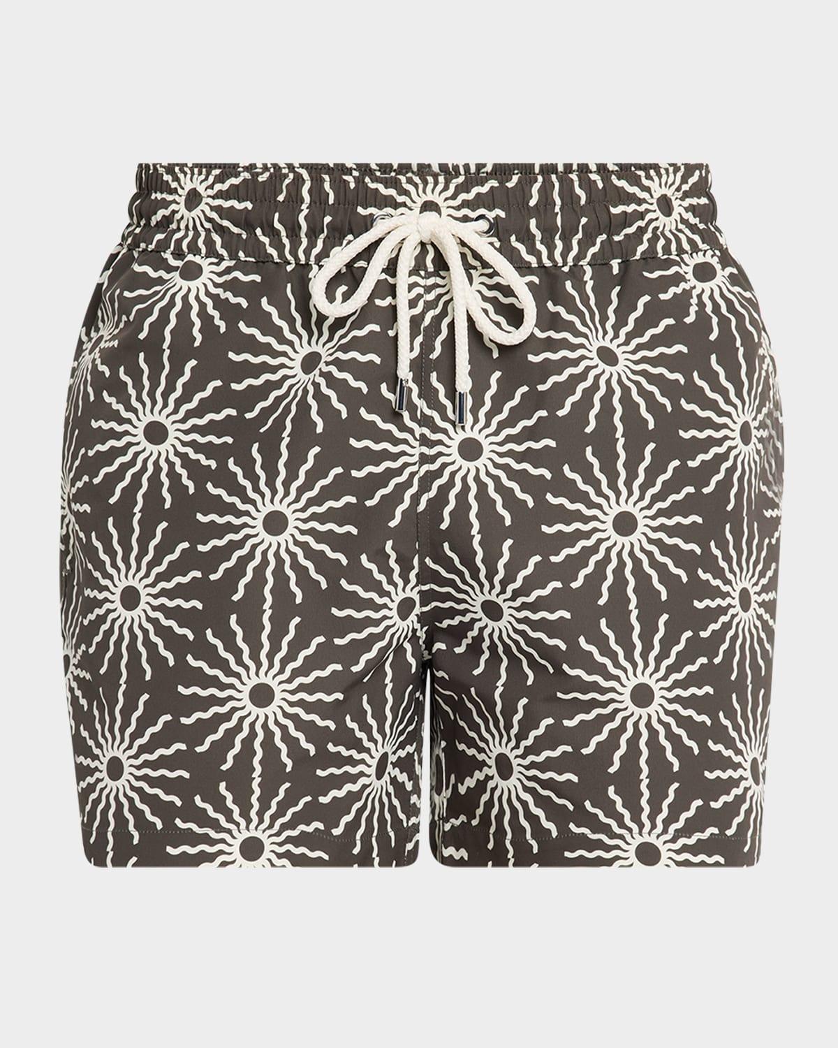 Men's Rio O Sol-Print Swim Shorts Product Image