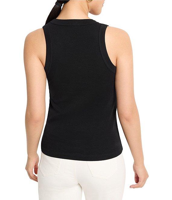 NIC + ZOE Knit V-Neck Sleeveless Tank Product Image