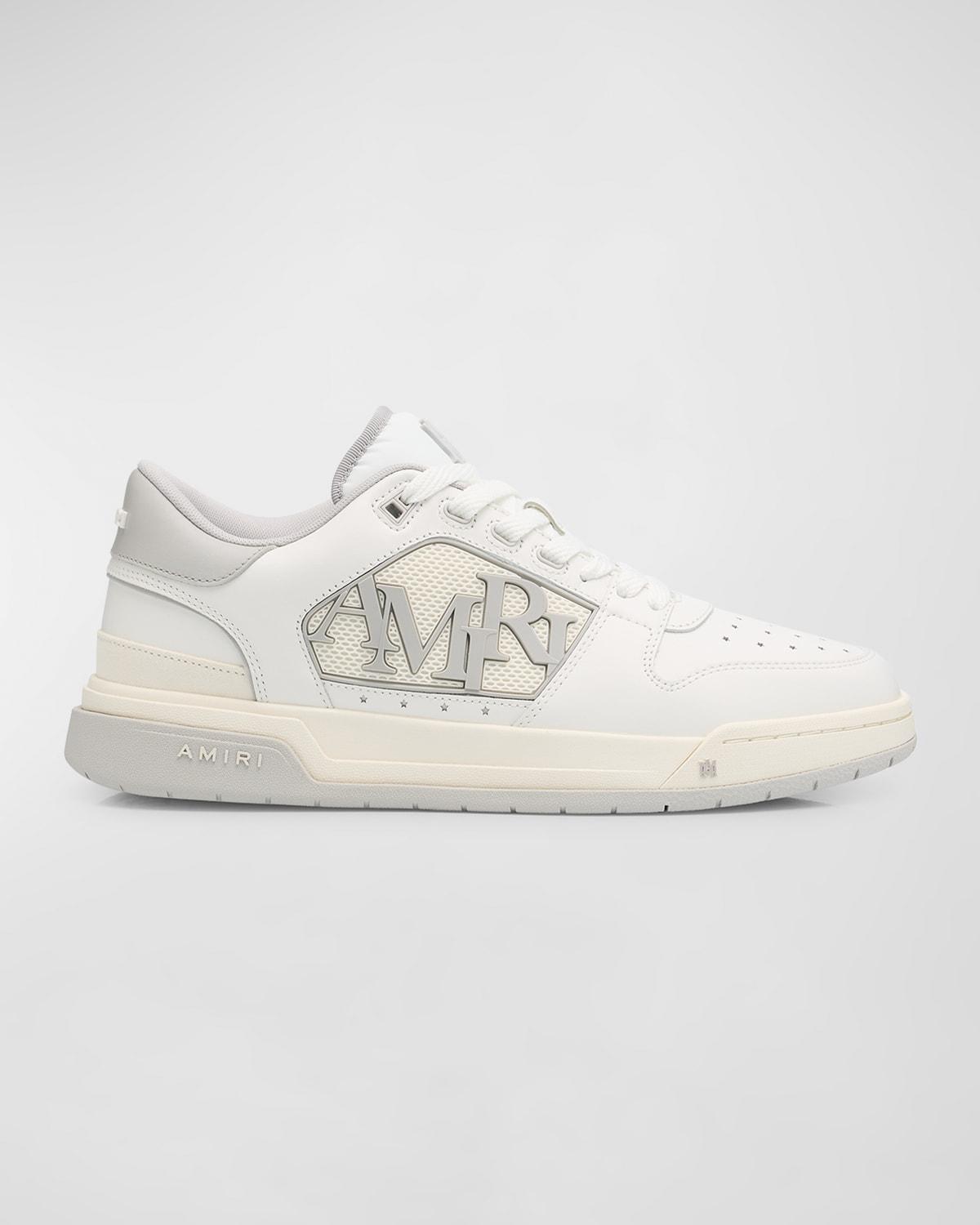 Men's Classic Leather Logo Low-Top Sneakers Product Image