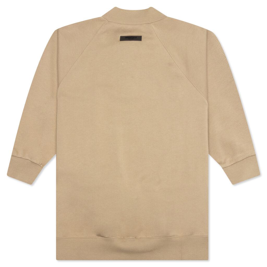Essentials Women's 3/4 Sleeve Henley - Oak Female Product Image