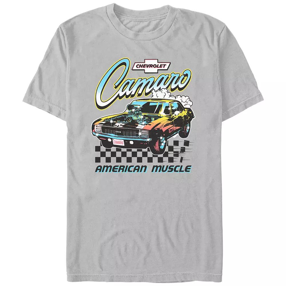 Men's Chevrolet Camaro American Muscle Poster Graphic Tee,  Product Image