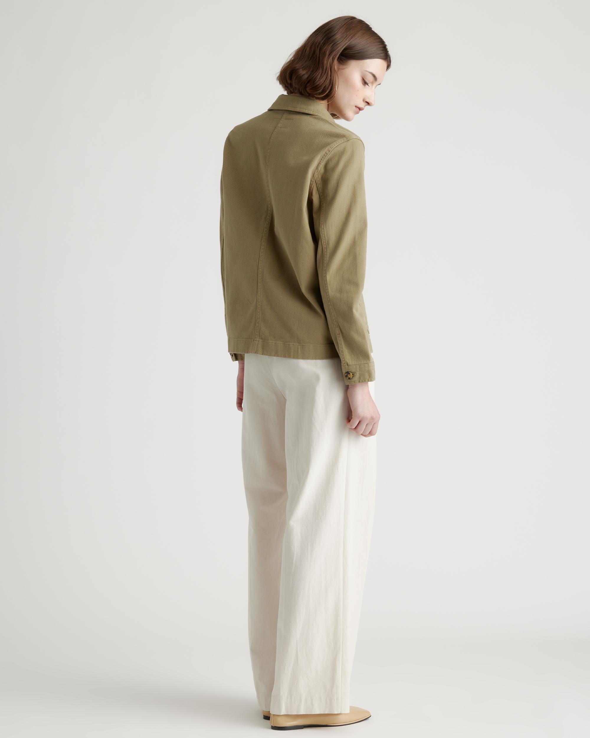 Quince | Women's Organic Comfort Stretch Chore Jacket Organic Cotton Product Image