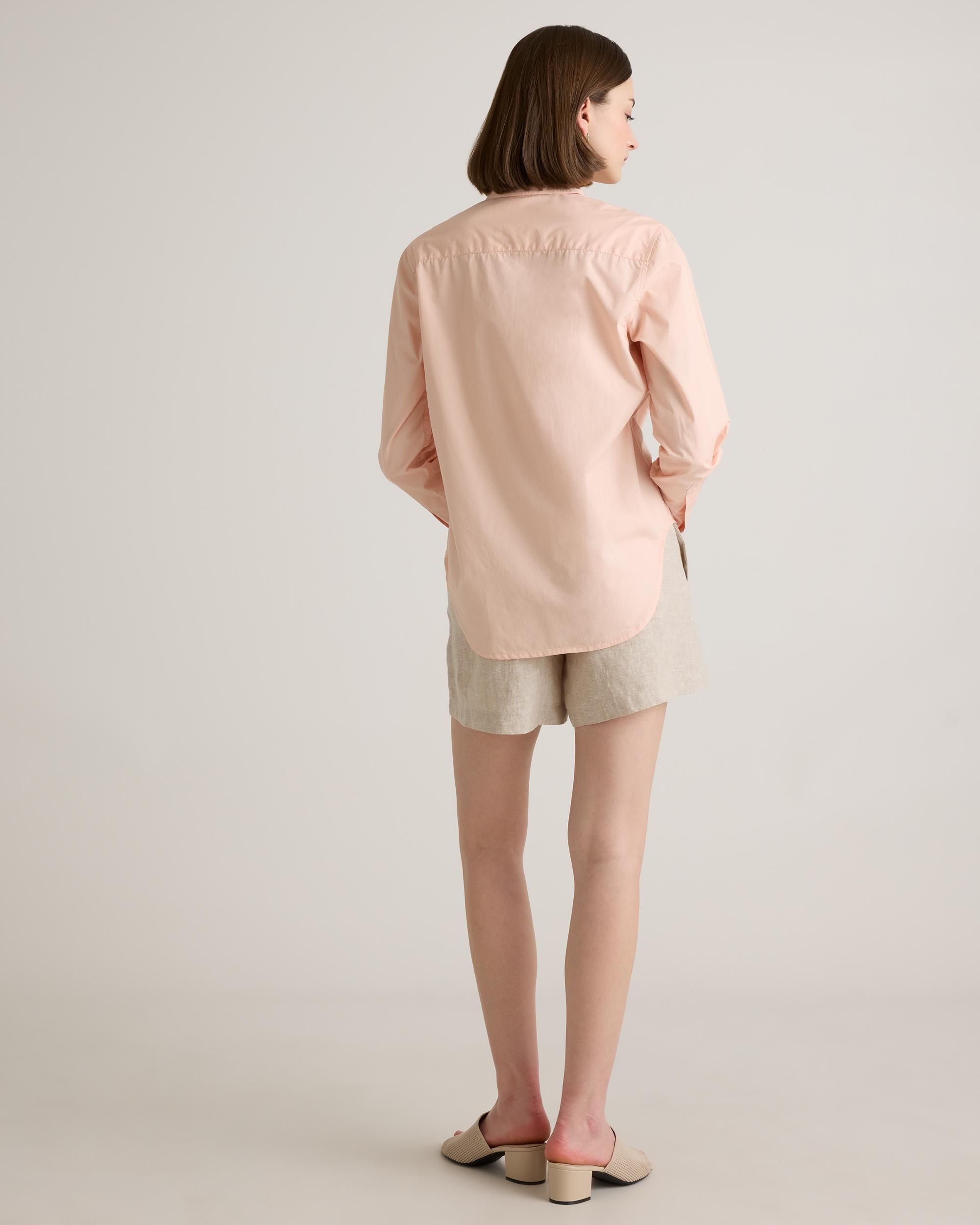 Quince | Women's Poplin Long Sleeve Shirt Organic Cotton Product Image