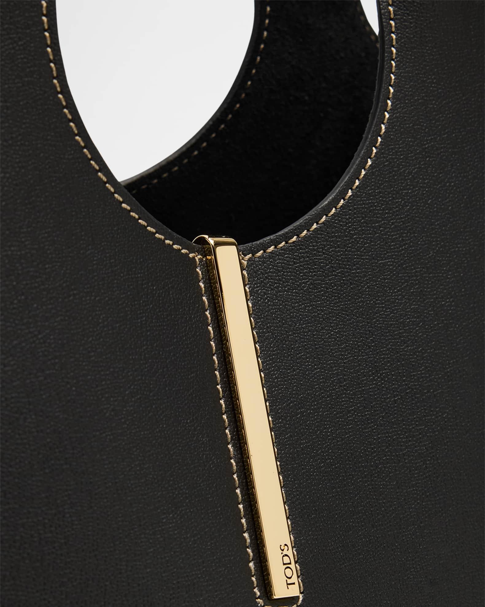 Mini Leather Tote Shopping Bag Product Image