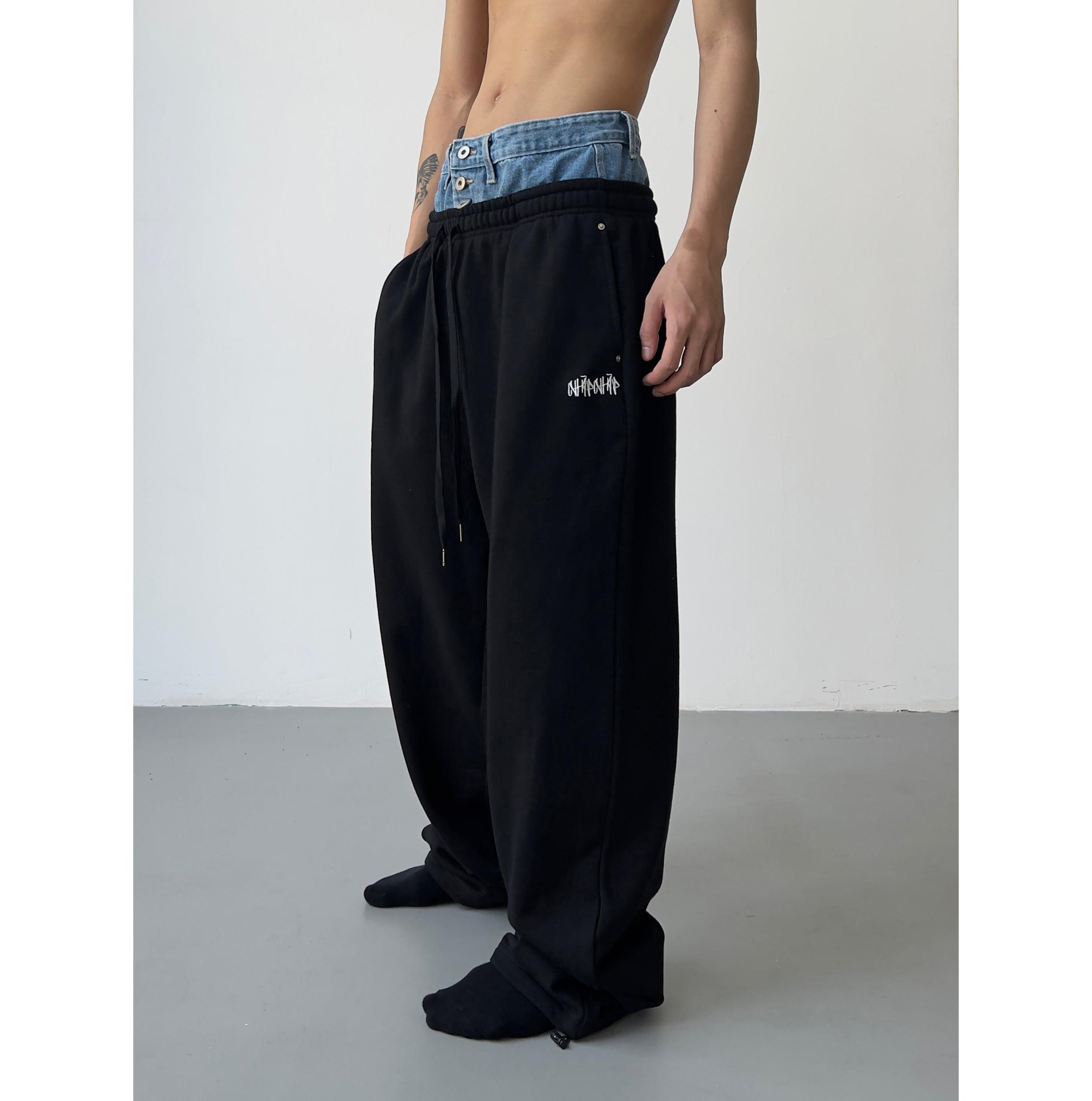 RT No. 9811 TWO PIECE JEAN LOUNGE PANTS Product Image