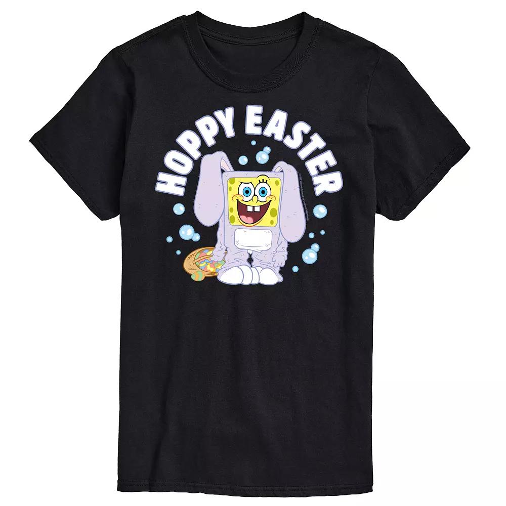 Big & Tall Nickelodeon Spongebob Squarepants Hoppy Easter Graphic Tee, Men's,  Product Image