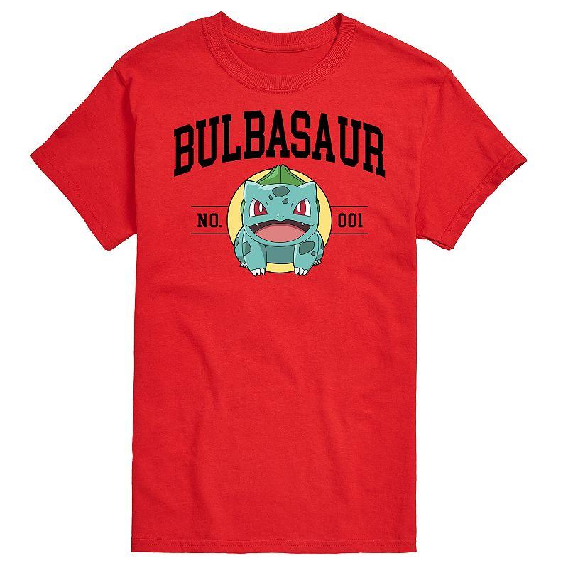 Big & Tall Pokemon Bulbasaur Collegiate Graphic Tee, Men's,  Product Image