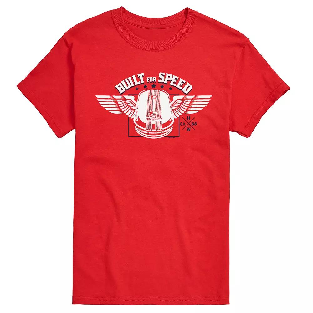 Men's Hot Wheels Built For Speed Tee,  Product Image