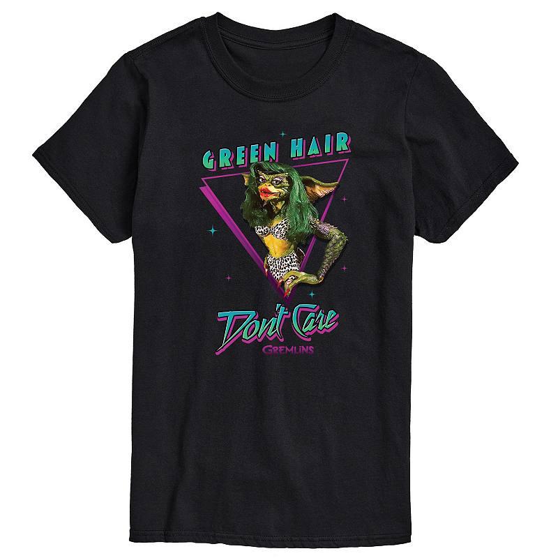 Big & Tall Gremlins Green Hair Dont Care Graphic Tee, Men's,  Product Image