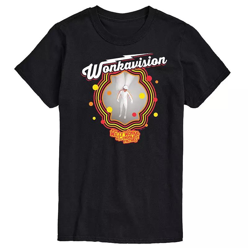 Men's Willy Wonka Wonkavision Graphic Tee,  Product Image
