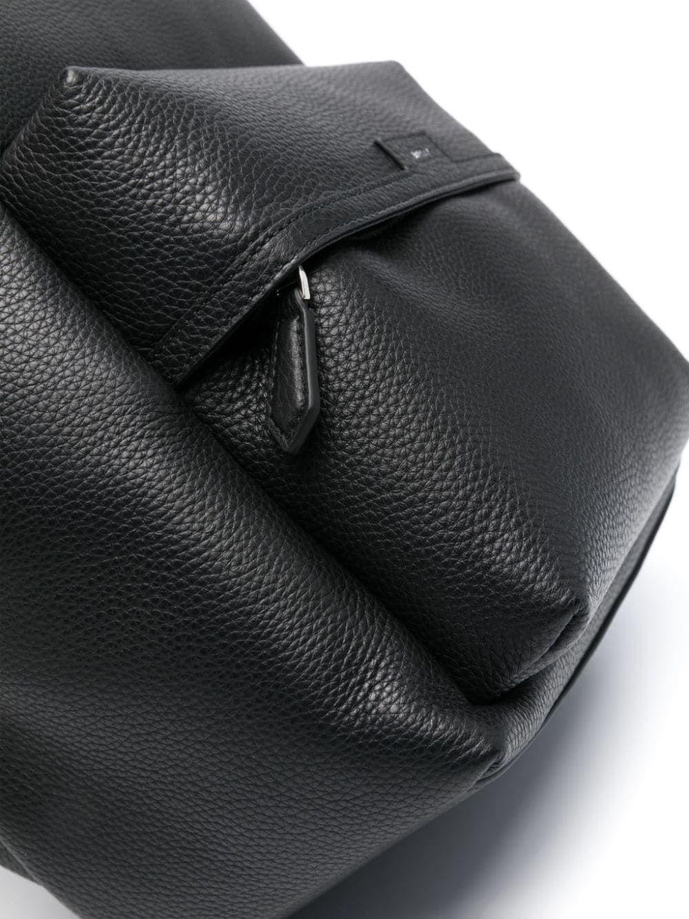 Code leather backpack Product Image