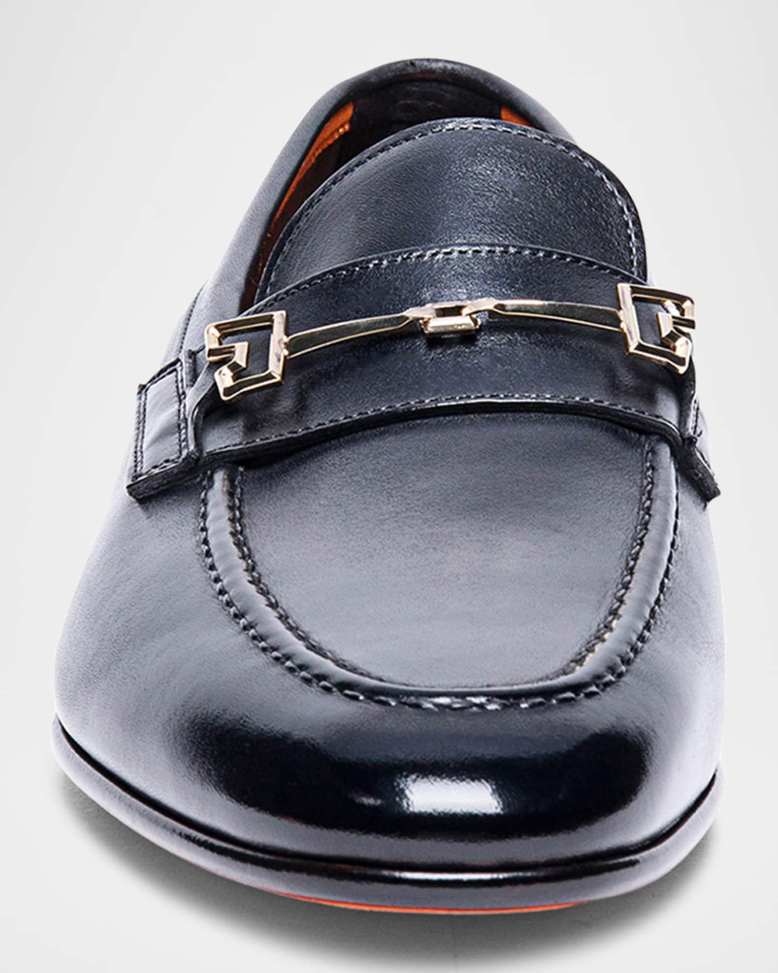 Men's Saddle Leather Bit Loafers Product Image