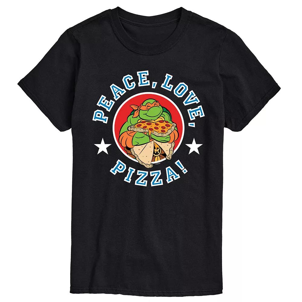 Men's Teenage Mutant Ninja Turtles Peace Love Graphic Tee,  Product Image