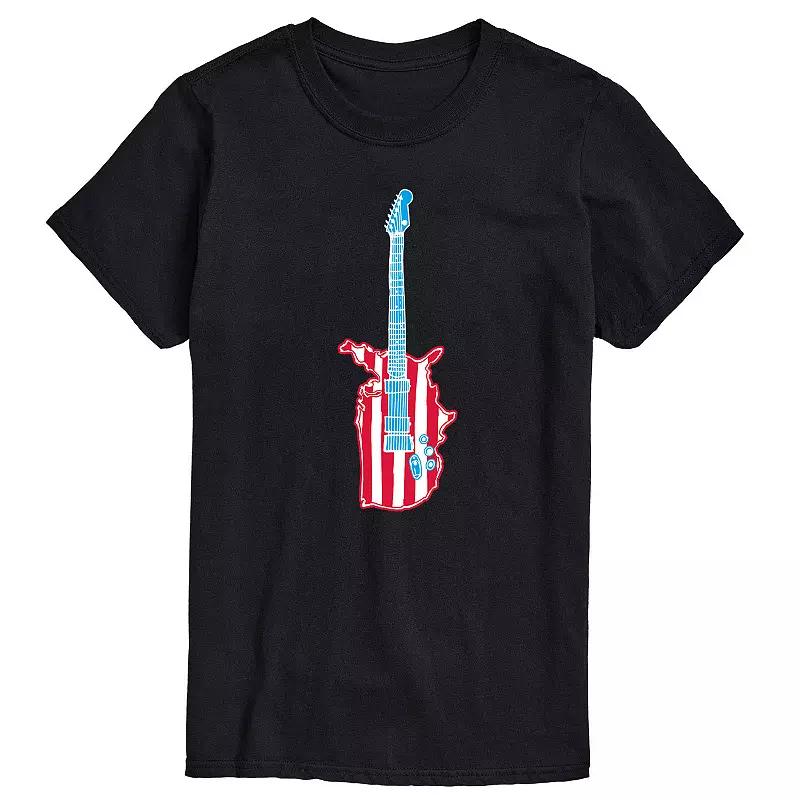 Men's USA Guitar Tee,  Product Image