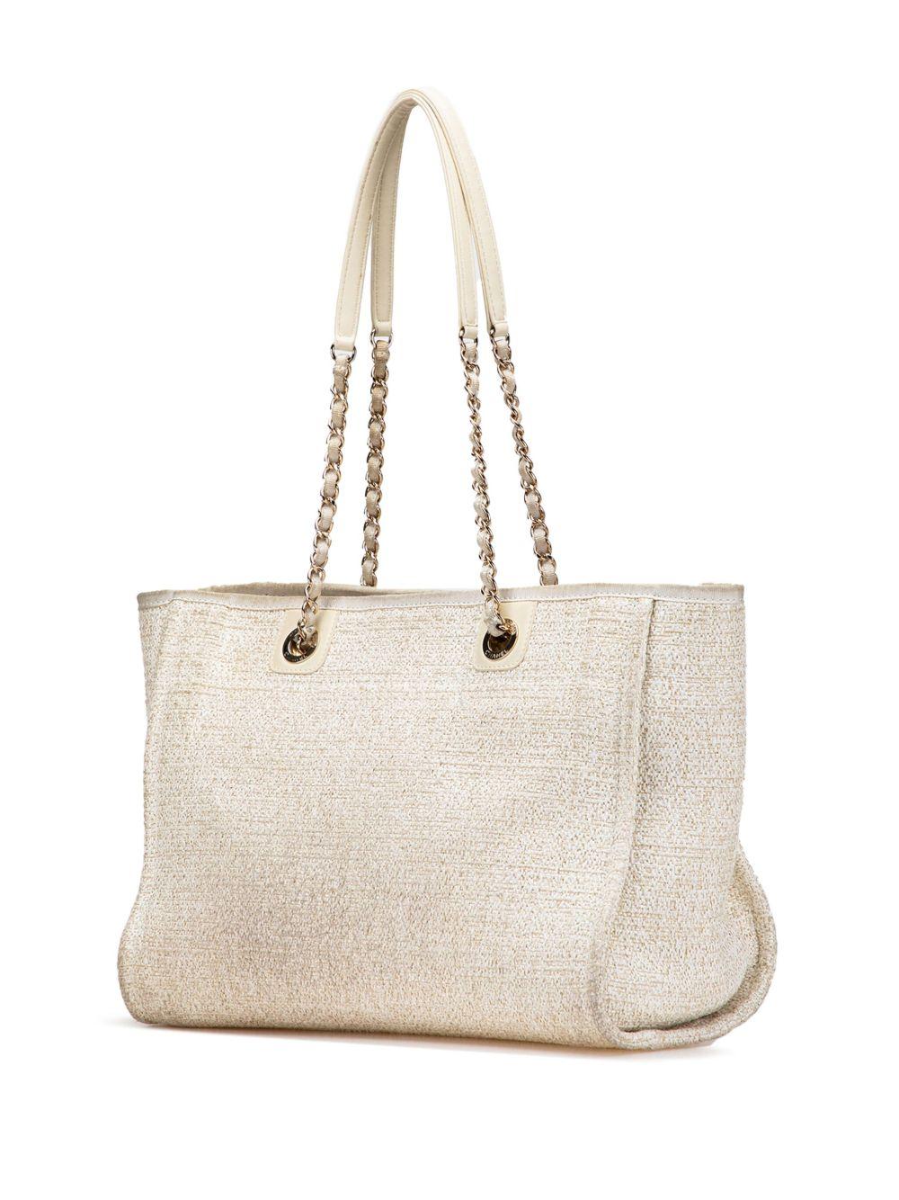 2021 Small Lurex Boucle Deauville tote bag Product Image