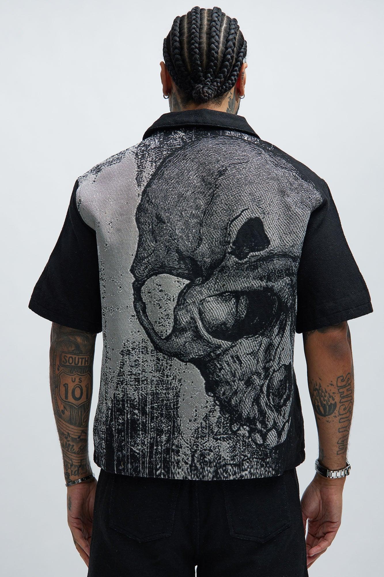 Azrael Tapestry Shirt - Multi Color Product Image