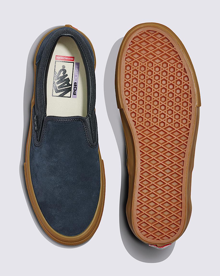 Skate Slip-On Shoe in Dress Blues / Gum| Vans US Product Image