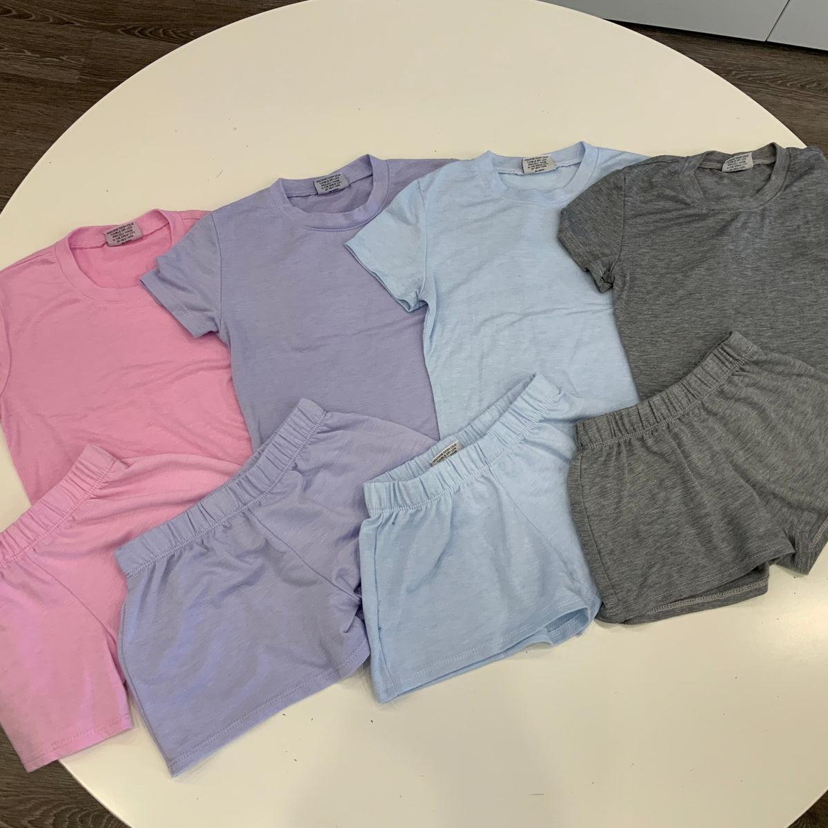 Firehouse solid Tshirt & Short Set Product Image