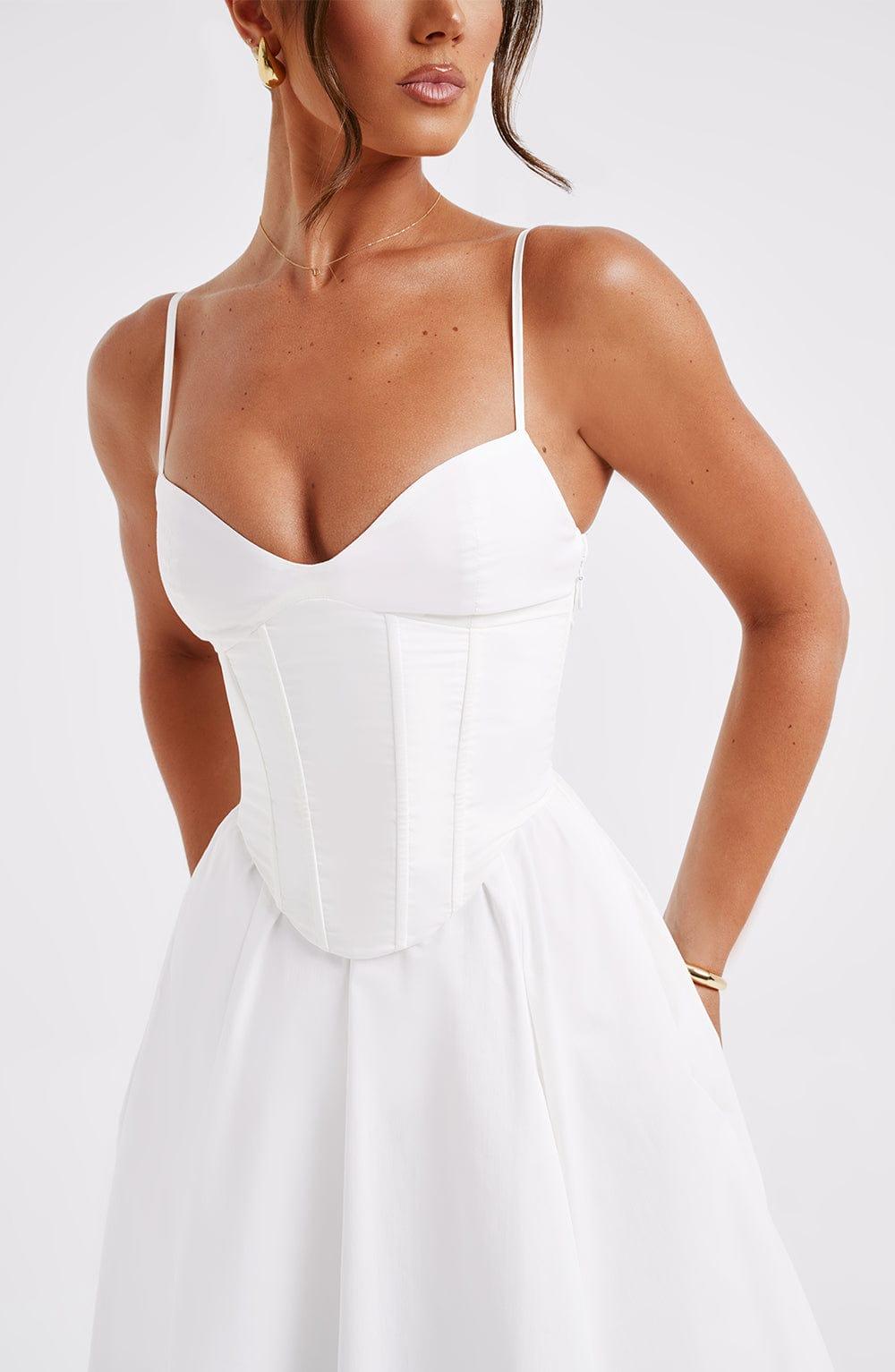 Mariella Midi Dress - Ivory Product Image
